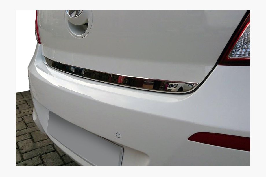 Hyundai I-20 2012–2014 Kromlist till baklucka (rostfritt stål) Image
