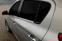 Hyundai I-20 2008–2012 Nedre fönsterlister (6 st, rostfritt stål) foto 1