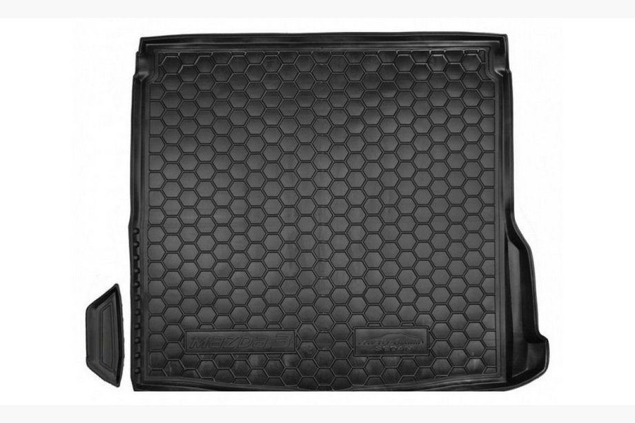Mazda 3 2013–2019 Bagagerumsmatta SD (Autogumm, plast) Image