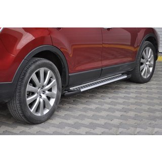 Sidosteg Allmond Grey (2 st, aluminium)