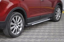 Mazda CX-9 2007–2016 Sidosteg Allmond Grey (2 st, aluminium) foto 1