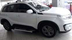Suzuki Vitara 2015– Sidosteg Bosphorus OLD Grey (2 st, aluminium) foto 2