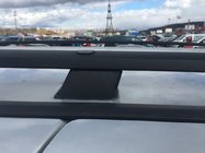 Fiat Doblo II 2010–2022 svarta takrails Maxi, plastfötter foto 4