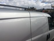 Fiat Doblo II 2010–2022 svarta takrails Maxi, plastfötter foto 6