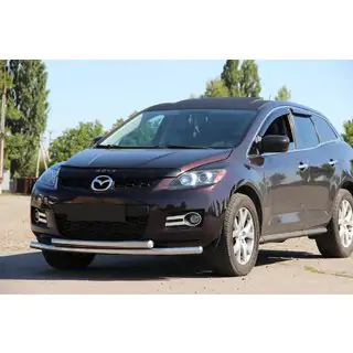 Främre frontbåge ST014 (rostfritt) Mazda CX-7 2006–2012 foto 1