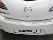 Mazda 6 2008–2012 Bakre stötfångarskydd Nataniko (rostfritt stål) foto 1