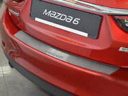 Mazda 6 2012–2024 Bakre stötfångarskydd Nataniko (4D, rostfritt stål) foto 1