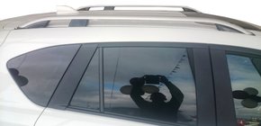 Mazda CX-5 2012–2017 Takrails Skyport Grey (2 st) foto 1