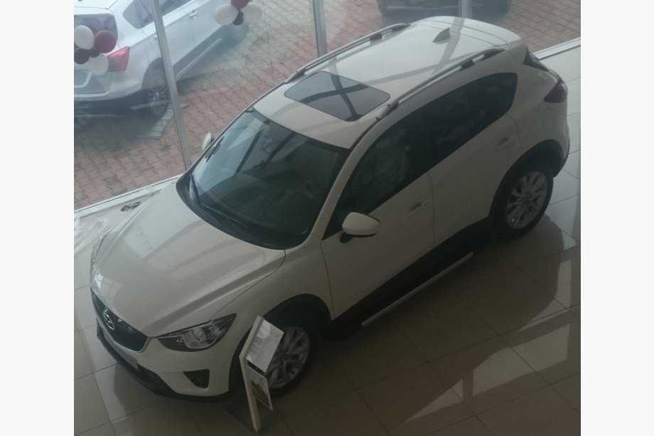 Mazda CX-5 2012–2017 Takrails Skyport Grey (2 st) Foto 4