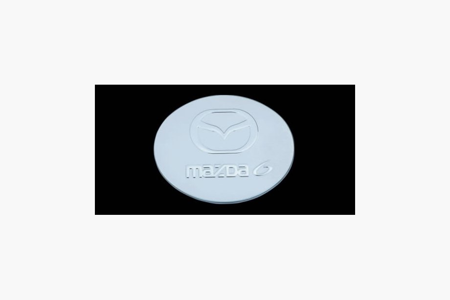 Mazda 6 2003–2008 Tanklockskåpa (rostfritt stål) Image