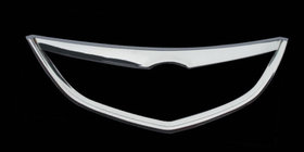 Mazda 3 2003–2009 Plastram runt grill foto 1