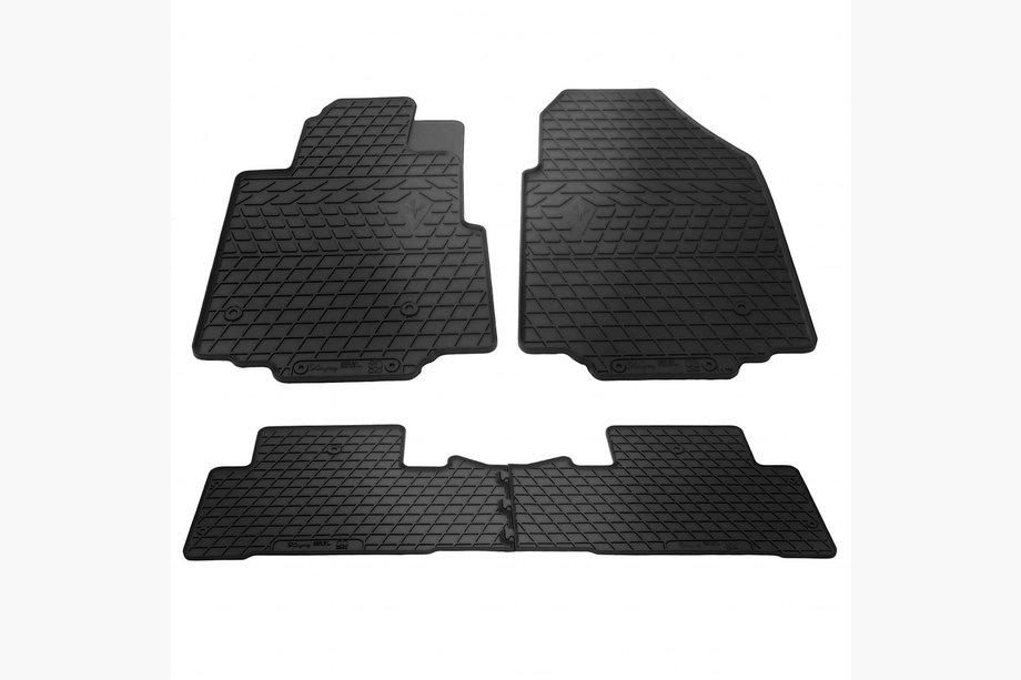 Honda Pilot 2008–2015 Gummimattor till kupén (4 st, Stingray Premium) Image