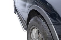 Mercedes GL class X164 2006–2012 Sidosteg Maydos V2 (2 st, rostfritt stål) foto 1