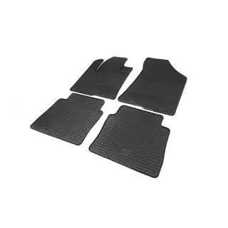 Gummimattor för kupén (4 st, Polytep) Hyundai Santa Fe 2 2006–2012 foto 1