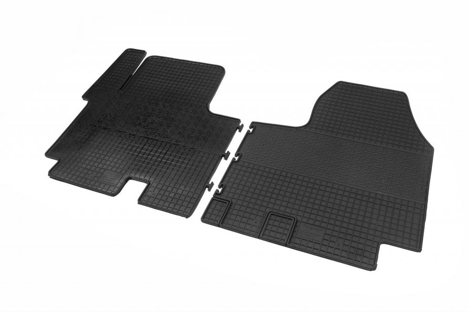 Nissan Primastar 2002–2014 Gummimattor för kupén (2 st, Interplast) Image