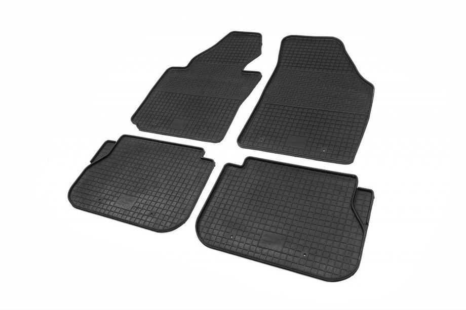 Volkswagen Caddy 2015–2020 Gummimattor för kupén (4 st, Polytep) Image