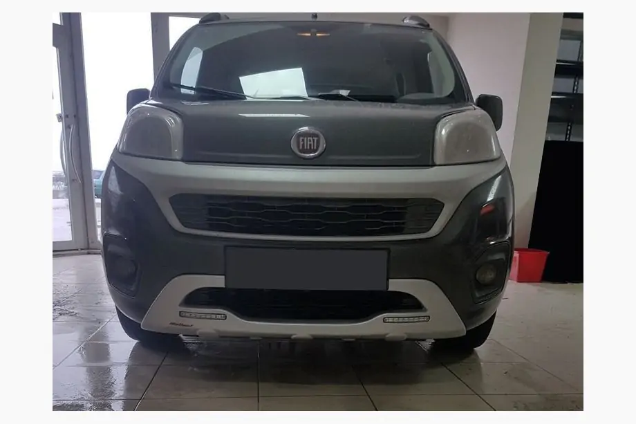 Citroen Nemo 2007–2017 Frontlip med LED (2014+, för lackering) Image