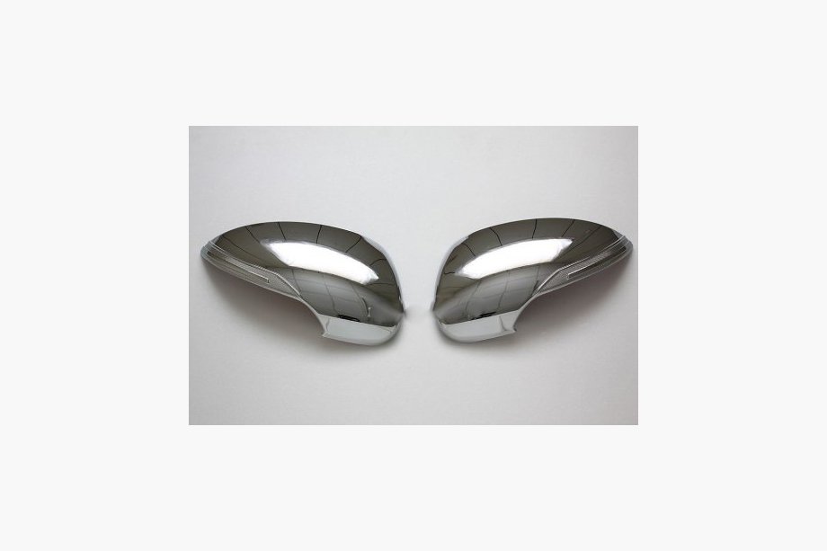 Mercedes S-class W221 2005–2013 Kromade backspegelkåpor (2 st, plast) Image