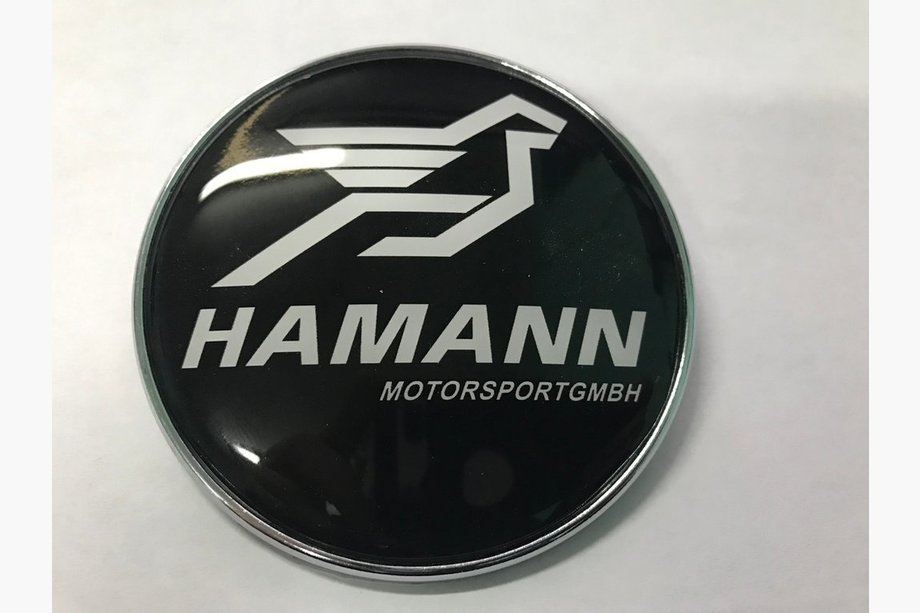 BMW 3-serie E30 1982–1994 Hamann-emblem, Turkiet (Ø83,5 mm) Image