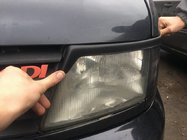 Mercedes Vito W638 1996–2003 Ögonlock till strålkastare (svarta) Blank svart foto 3