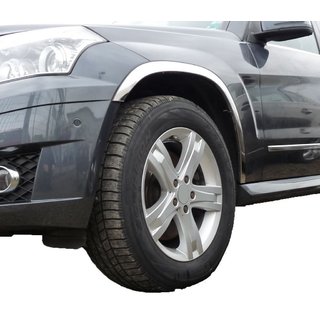 Hjulhuslister (4 st, rostfritt stål) Mercedes GLK сlass X204 2008–2015 foto 1