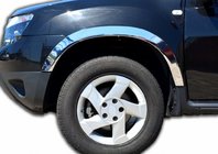 Renault Duster 2008–2017 Hjulhuslister (4 st, rostfritt stål) foto 1