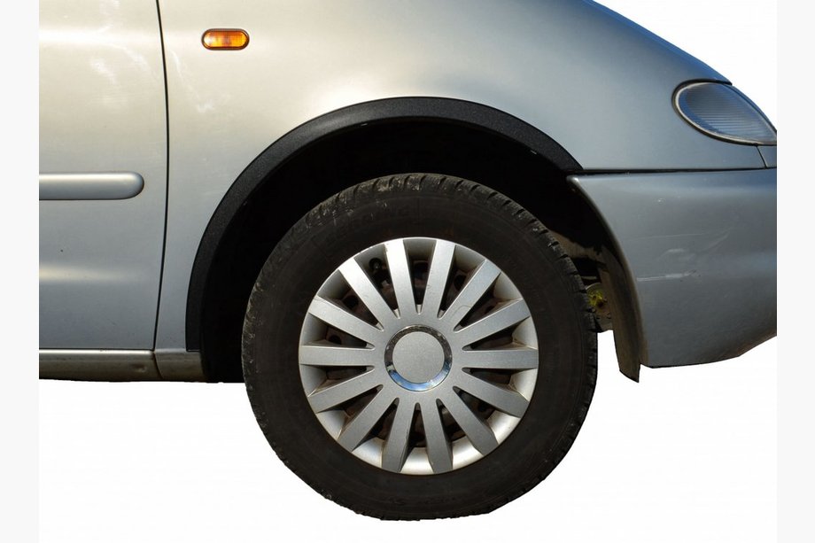 Volkswagen Sharan 1995–2010 Hjulhuslister (2001-2010, 4 st, svarta) Image