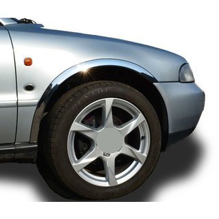 Hjulhuslister (4 st, rostfritt stål) Audi A4 B5 1994–2001 foto 1