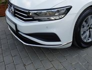 Volkswagen Passat B8 2015–2023 Kromlister för främre stötfångare (2019+, 3 st, rostfritt stål) foto 1