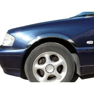 Hjulhuslister (4 st, rostfritt stål)