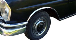 Mercedes W108 1965–1972 Hjulhuslister (4 st, rostfritt stål) foto 1