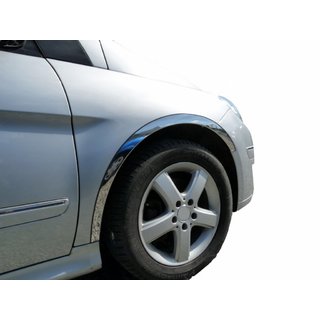 Hjulhuslister (4 st, rostfritt stål) Mercedes B-class W246 2011–2018 foto 1
