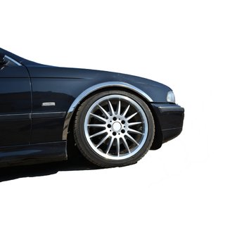Hjulhuslister (4 st, rostfritt stål) BMW 5-serie E39 1996–2003 foto 1