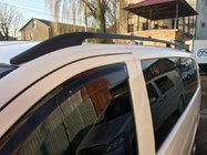 Mercedes Viano 2004–2014 Svarta takrails ELITE (plastfot) Kort hjulbas (Short, Compact) foto 10