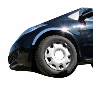 Hjulhuslister (4 st, rostfritt stål) Mercedes A-class W169 2004–2012 foto 1