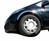Mercedes A-class W169 2004–2012 Hjulhuslister (4 st, rostfritt stål) foto 1