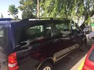 Mercedes Viano 2004–2014 Svarta takrails Skyport (massiv metall) foto 20