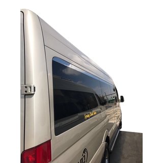 Övre fönsterlister (rostfritt stål) Volkswagen Crafter 2006–2016 foto 1
