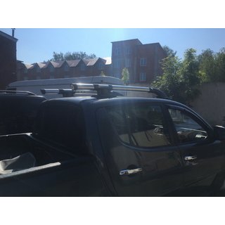 Grå takrails (med tvärbalkar) Mitsubishi L200 2006–2015 foto 3