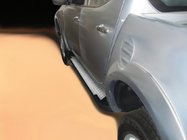 Mitsubishi L200 2015–2024 Sidosteg Allmond Grey (2 st, aluminium) foto 5