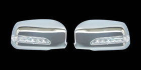 Hyundai Sonata NF 2004–2009 Kromade backspegelskal med LED (2 st, plast) foto 1