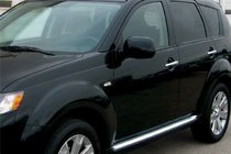 Mitsubishi Outlander 2006–2012 Dörrhandtagskåpor Omsa (4 st, rostfritt stål) foto 1