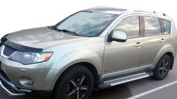 Peugeot 4007 2007–2013 Sidosteg X5-typ (2 st, aluminium) foto 1