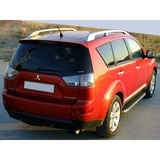 Sidosteg BlackLine (2 st, aluminium) foto 1