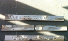 Mitsubishi Outlander 2012–2021 Instegslister Carmos (4 st, rostfritt stål) foto 1