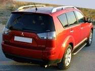 Peugeot 4007 2007–2013 Sidosteg BlackLine (2 st, aluminium) foto 1