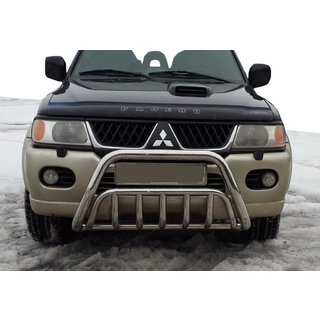 Frontbåge WT002 (rostfri) Mitsubishi Pajero Sport 1996–2007