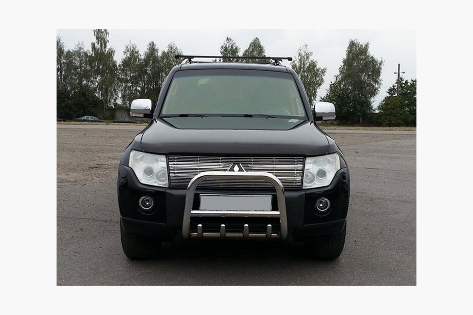Mitsubishi Pajero Wagon III 1999–2006 Frontbåge QT006 (rostfri) Image