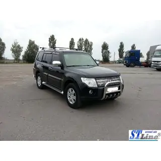 Frontbåge QT006 (rostfri) Mitsubishi Pajero Wagon III 1999–2006 foto 3