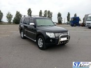 Mitsubishi Pajero Wagon III 1999–2006 Frontbåge QT006 (rostfri) foto 3